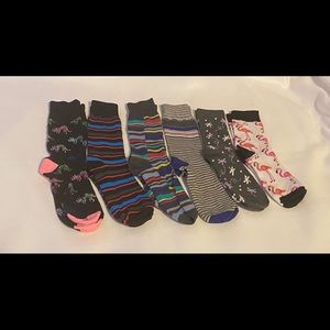 (LOT of 6) Unisex Fashion Socks 🧦!New!